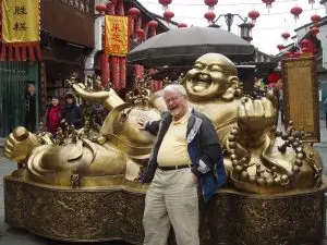 Photo of Al Hesselbart in China.