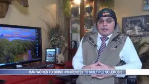 Photo of George Michael Wright - screenshot from KAIT-TV.