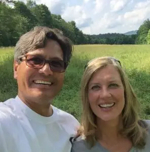 Oscar Janssen and Lynn Printy, photo courtesy of JP Farm Animal Sanctuary.