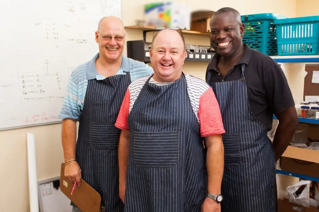 Photo of older workers