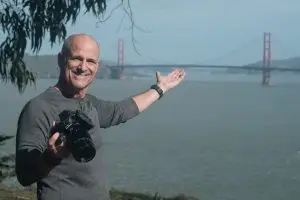 Photo of Nick Lituanio traveling in California.