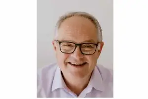 Photo of Tim Ketchersid, "The Clean Comic."