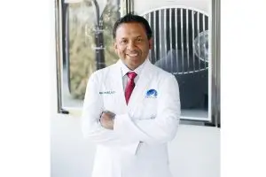 Photo of Dr. Bijoy John, author of "Nobody's Sleeping."