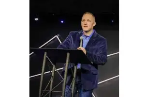 Photo of Jon Sanders, with Life Celebration Institute.