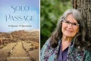 Glenda Goodrich, author of "Solo Passage" and art doula.