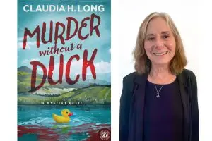 Claudia Long, author of "Murder Without a Duck"