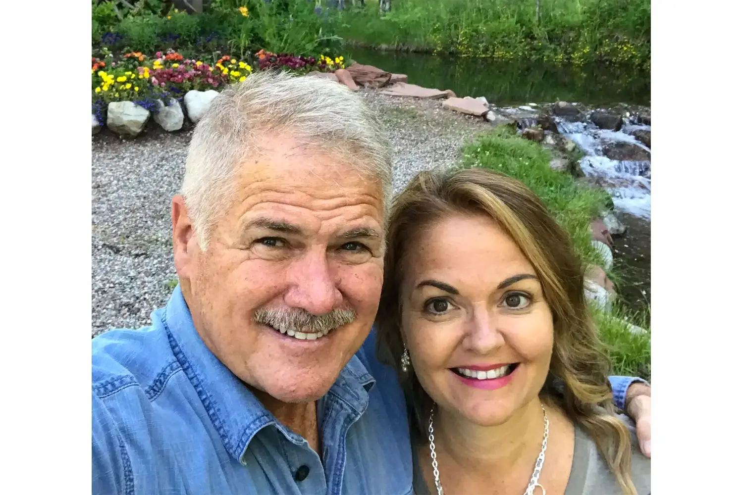 Mike Tobey, the founder of The Heaven Guy ministry, and his late-wife, Kathy