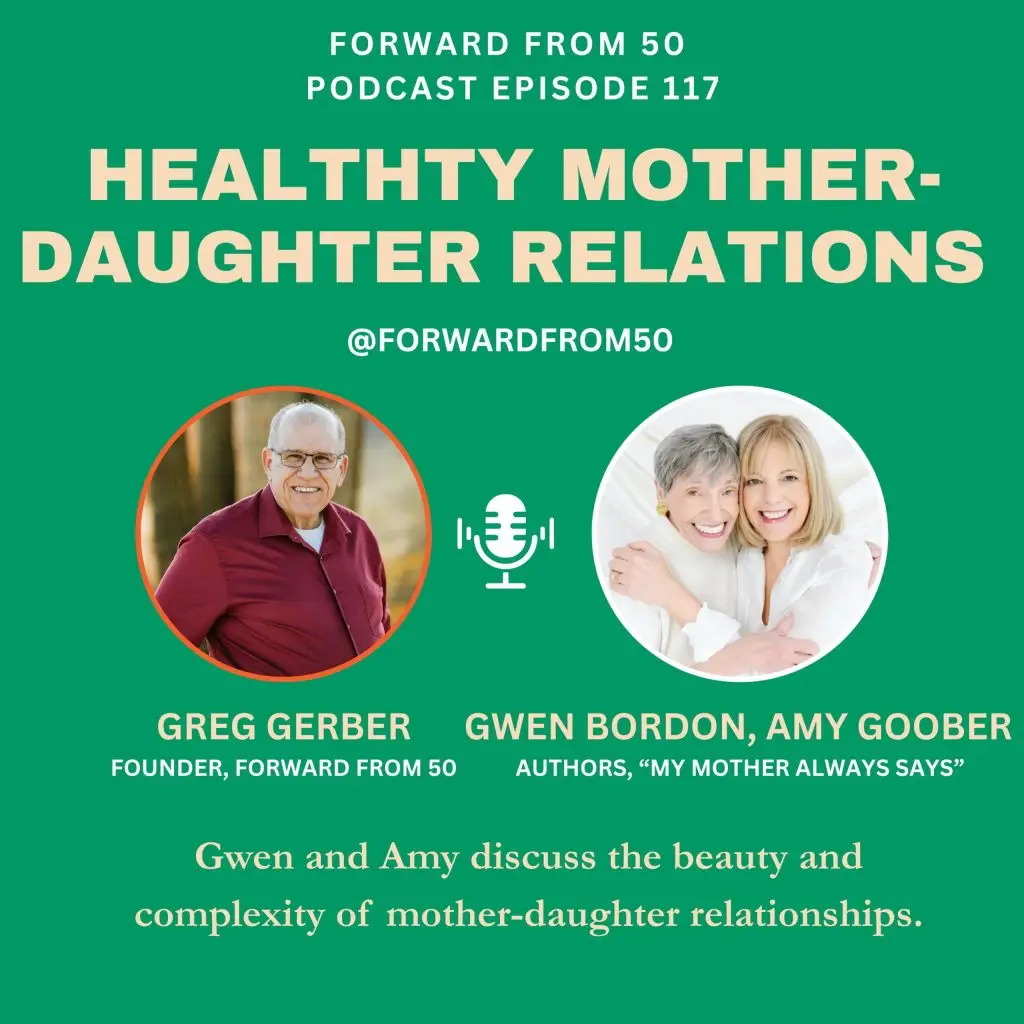 Amy Goober and Gwen Bordon, author's of "What My Mother Says."