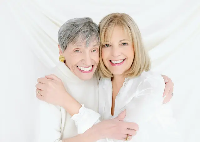 Gwen Bordon, left, and Amy Goober, authors of "My Mother Always Says."