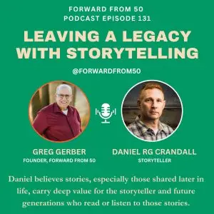 Daniel rg Crandall believes people can leave a legacy through storytelling.