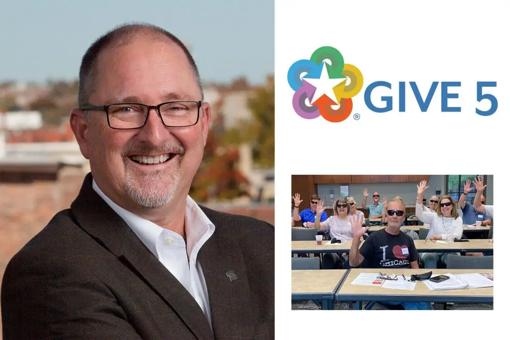 Greg Burris, founder of Give 5 program.