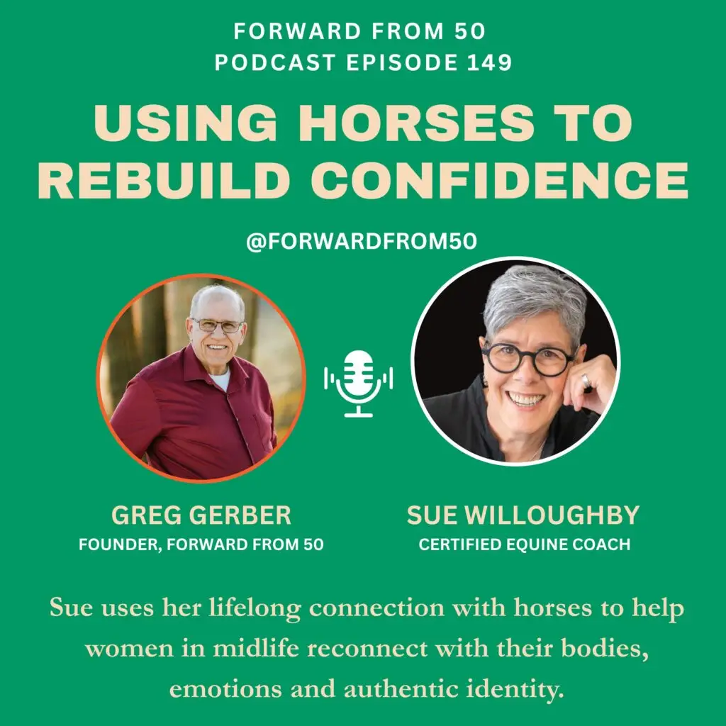 Sue Willoughby is an equine coach who helps people rediscover confidence, clarity and personal truth through meaningful interactions with horses.