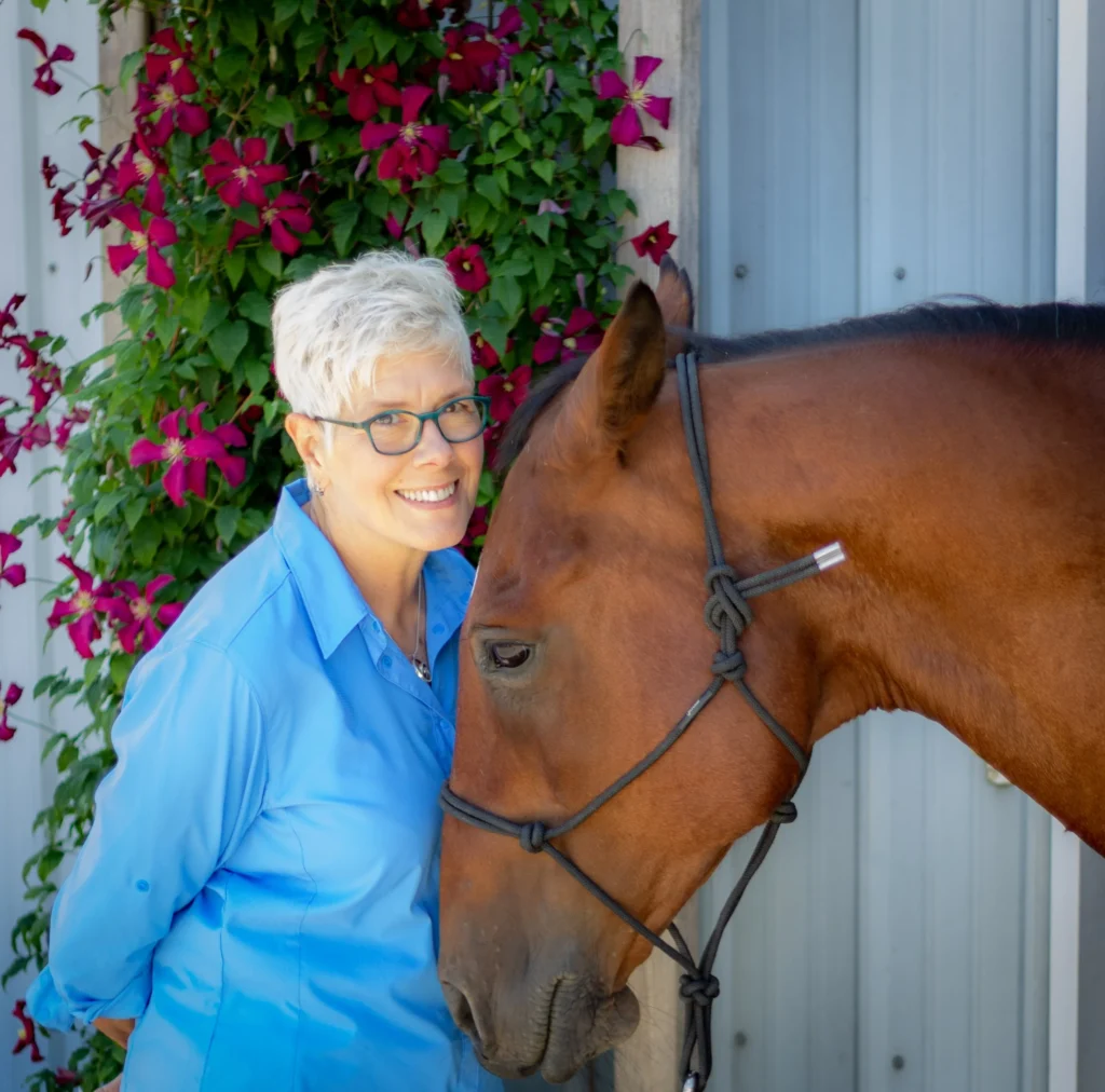 Sue Willoughby uses horses to help women build confidence and find their own voice.