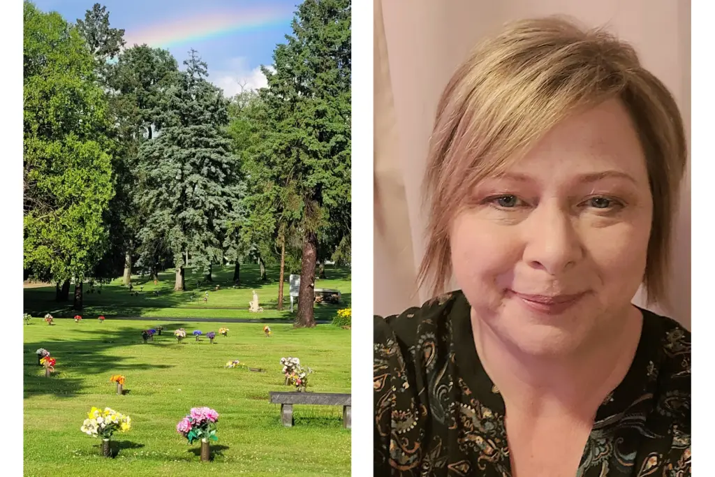 Becky Kanable is a family services counselor at Roselawn Memorial Park in Madison, Wis., where she helps people plan their final arrangements.