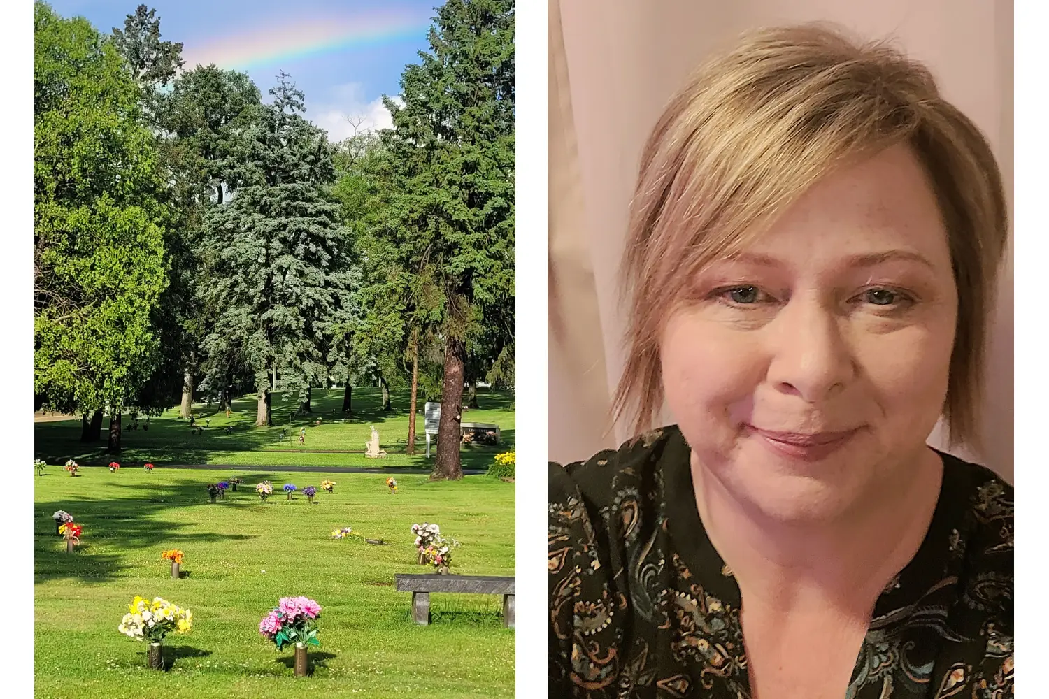 Becky Kanable is a family services counselor at Roselawn Memorial Park in Madison, Wis., where she helps people plan their final arrangements.