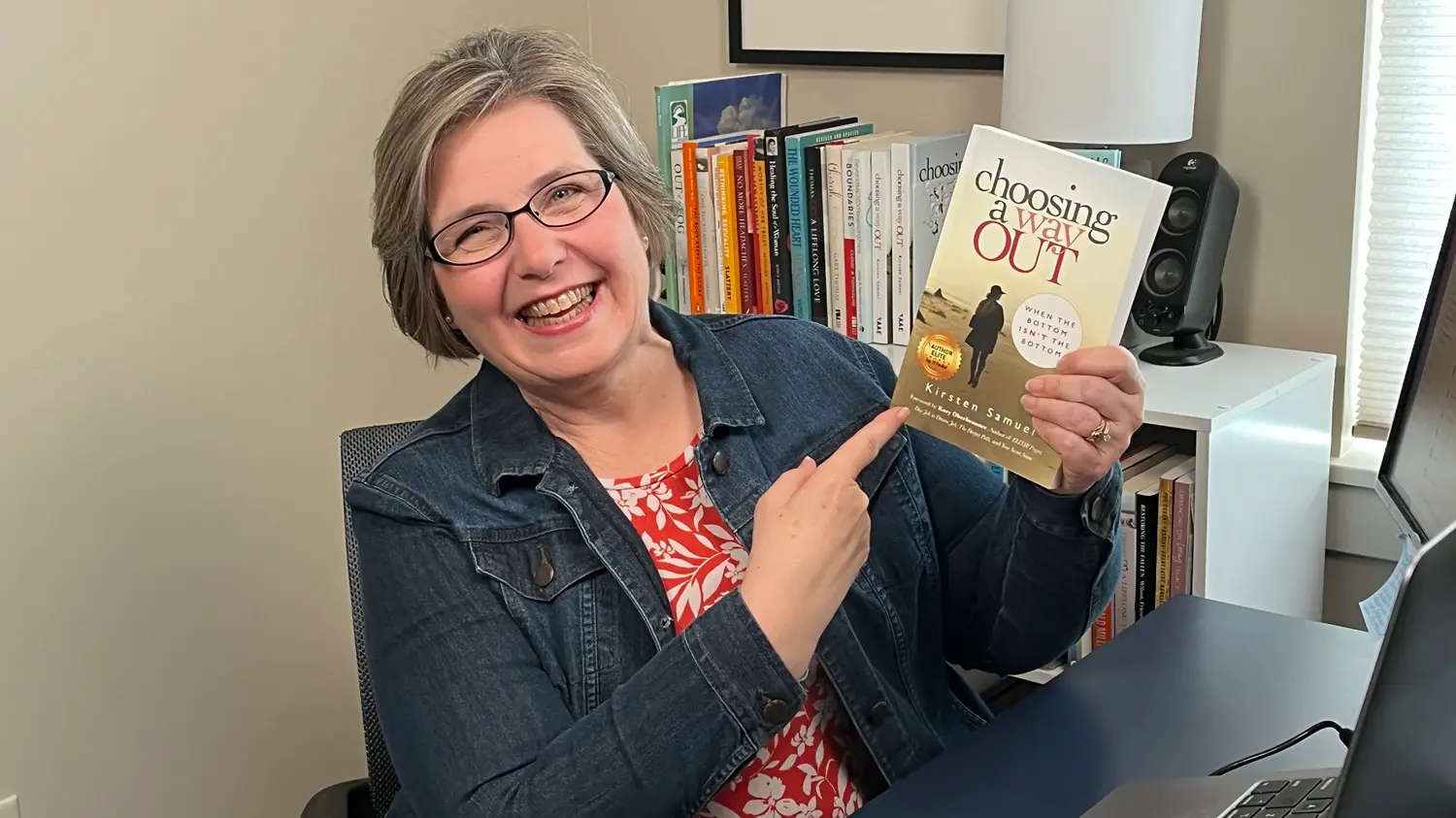 Kirsten Samuel is the author "Choosing a Way Out."