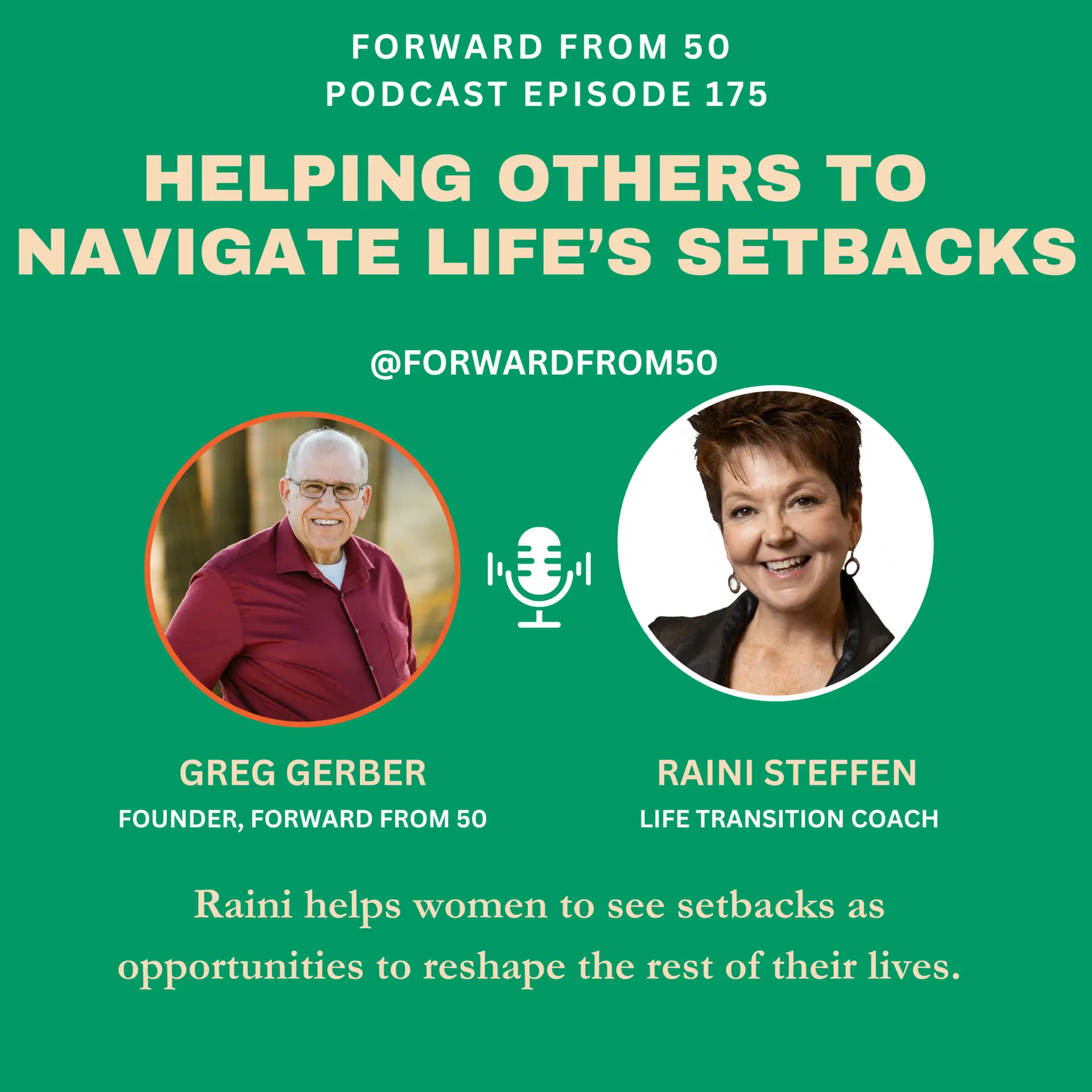 Raini Steffen helps women navigate unexpected life transitions.