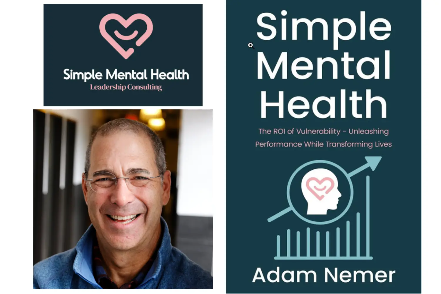 Adam Nemer is the author of "Simple Mental Health" and the founder of a company of the same name.