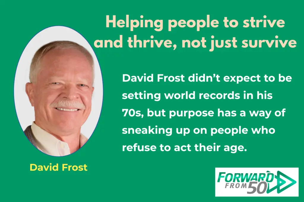 David Frost is the author of "Kaboomer" and "Strong to Save."